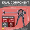 Epoxy Gun Dual Component 200ml – Manual 1:1 & 2:1