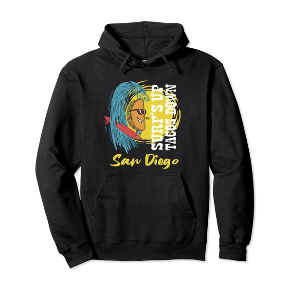 Funny Taco Surf San Diego Cali Trip Surf's Up Tacos