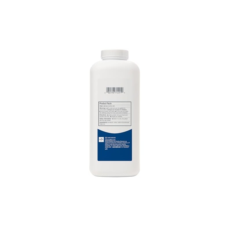 Medline Soothe Cool Cornstarch Body Powder
