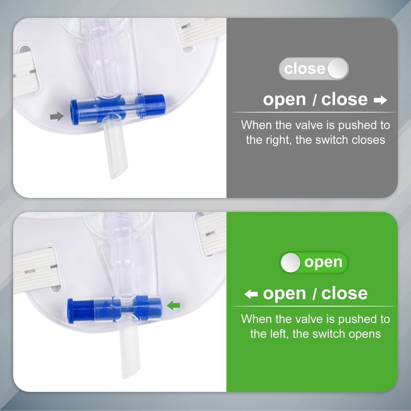 Easy-Tap Leg Bag Urinary Drainage Bag, 1000ml, Anti-Reflux Valve, Cloth