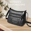 1 x Black Casual Shoulder Bag, Portable Storage Tools, Large