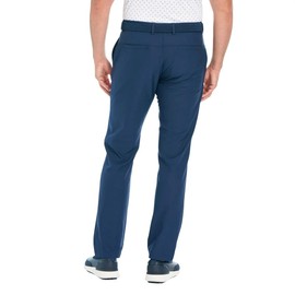 Greg Norman Men’s ML75 Microfiber Yarn Stretch Fabric Midweight Chino Pant (Blue, 36Wx30L)