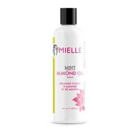 Mielle Mint Almond Oil for Healthy Hair and Scalp, Lightweight, 240 ml (Pack of 1)