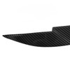 Pair Left Right Headlight Eyebrow Car Light Eyelids Carbon Fiber