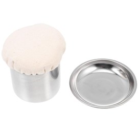 DOITOOL 1 Set Pinsel Fett Pancake Bürste Mopp Grill Ölpinsel für Pfannkuchen Öl Brotaufstrich für Küchenöl Pinsel Kuchen Crêpes-Pinsel Metall Sauce Tuch