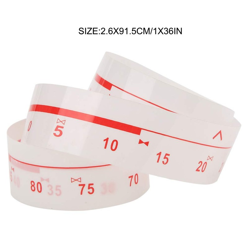 2PCS Knitter RulersKnitting Machine Needle Rulers, Hip Curve Ruler for