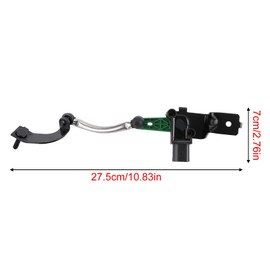 Height Level Sensor with Air Suspension Rod Compatible with VW Passat Golf Q3 3C0412521B Level Sensor with Poles, Air Suspension, Headlight Level Sensors, Headlight Level Sensor (Front Left)