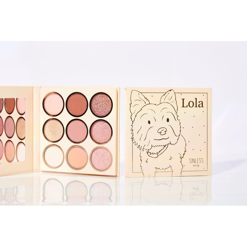 Sinless Beauty -Paleta Sombras Lola