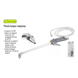 Lion Tools Pistola Limpiar Máquinas Manguera 1.20m Lion Tools