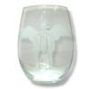 HipFlaskPlus 15oz Stemless Wine Glass - Hey assbut
