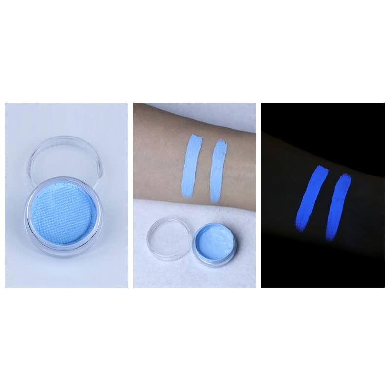 Fluo Body Paint/Face Paint Fengda Colour Neon Pastel Blue 10