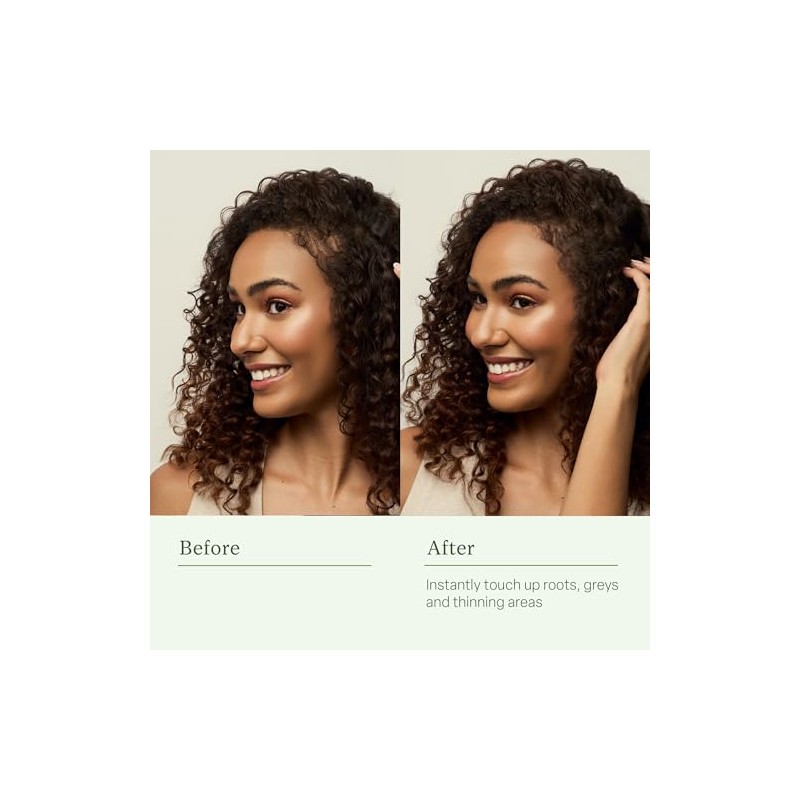 divi Polvo Para Retoque De Races, Cobertura Para Cabello Castao