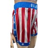 Rocky American Flag Boxing Shorts Apollo Creed Replica Short Trunks