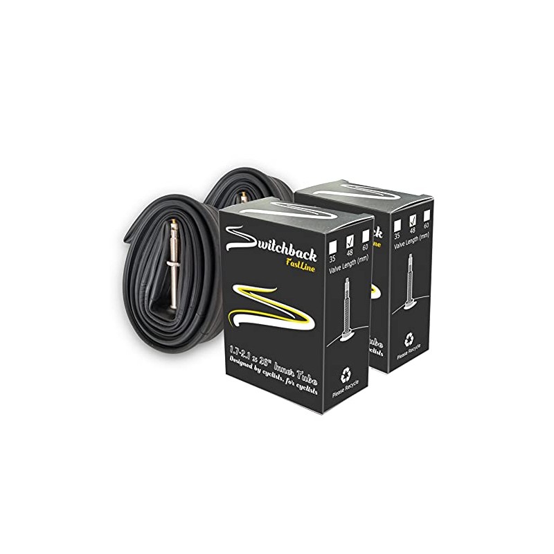Switchback Inner Tubes x 26x1.75/2.125-48mm Valve Length (2 Pack) |