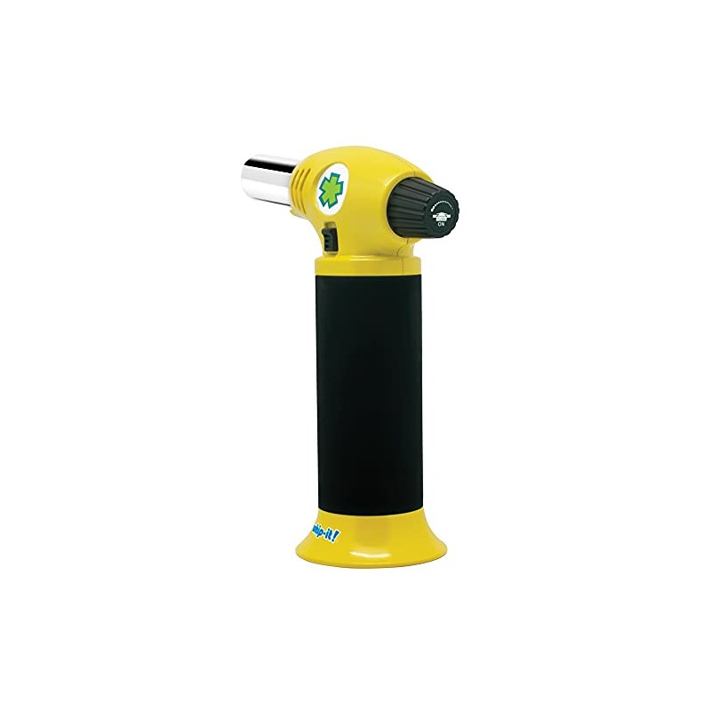Whip-It! Ion Torch - Yellow & Black. Butane Torch Lighter,