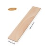 TOPERFUN Pack of 12 Unfinished Wooden Boards, 20 x 4