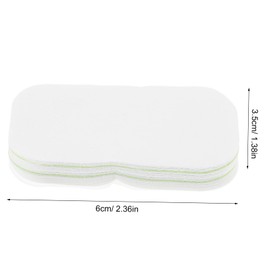 BESPORTBLE 50pcs Portable Travel Soap Sheets Lightweight Dissolvable Soap Slices for Hand Washing Face Cleaning and Bathing Outdoor Camping and Travel Use