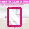 Playbees Magnetic Locker Mirror - Pink - Ideal for School