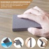 MANICAF 120 Grit Hand Sanding Block Sponges Pack of 6