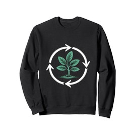 Eco Plant Cycle Recycling Design for Nature lifestyle Sweatshirt