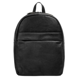 X-ZONE 020625 Rucksack Genuine Leather for Men and Women, black, Einheitsgröße