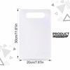 Plastic Chopping Board – Non-Slip Cutting Board for Kitchen |