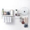 Perforated plate accessory pocket hook shelf s hook 5p 2ea