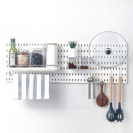 Perforated plate accessory pocket hook shelf s hook 5p 2ea