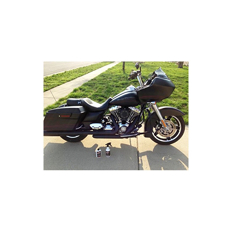 RAT WAX Motorcycle Matte Finish Detailer Spray Cleaner w/UV Protection