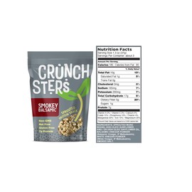 Crunchsters Snack, 4oz., Smokey Balsamic, 1-Pack