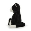 Jellycat Bashful Black and White Cat Stuffed Animal, Medium, 12