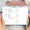 GoGirl Password Book with Alphabetical tabs – Internet Address &
