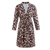 SUFEINI Plus Size Maternity Robe and Matching Baby Swaddle Blanket