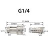 G(1/4") Hydraulic Coupling, Quick Disconnect, Hydraulic Male Coupling, Hydraulic Quick