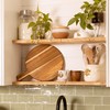 Acacia Wood Cutting Board and Chopping Board with Handle for