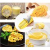 Corn Scraper,Stainless Steel Corn Peeler,Corn Cob Stripper,Corn Cob Thresher,Corn Kernel