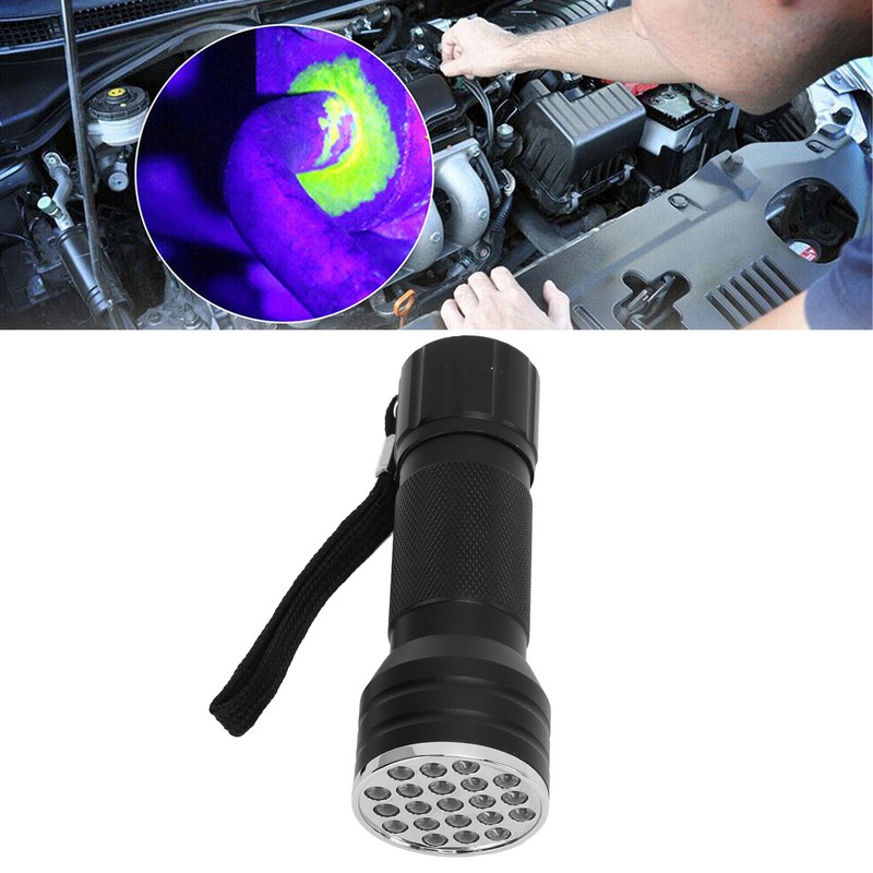 Air Conditioner Flashlight Leak Detector Professional Car Repair Tool with