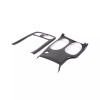 Unbranded ABS Carbon Fiber Interior Center Console Trim Cover For