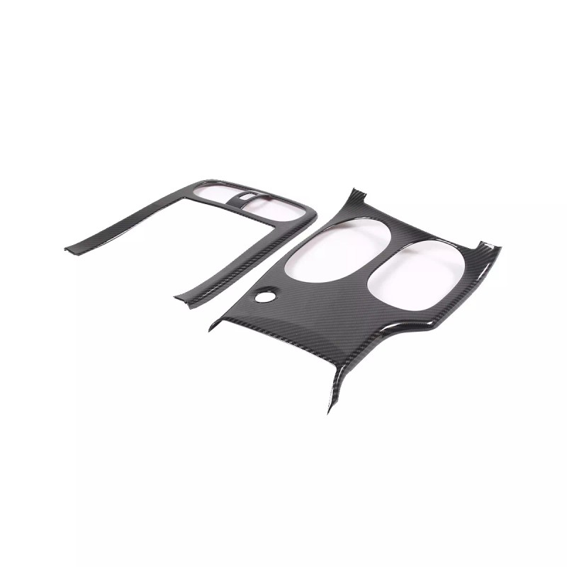Unbranded ABS Carbon Fiber Interior Center Console Trim Cover For