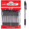 Cello Ballpoint Pen Black Pens Extra Comfort Grip Ball Pens