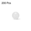 sourcing map 4mm PP Solid Plastic Balls, Precision Bearing Ball