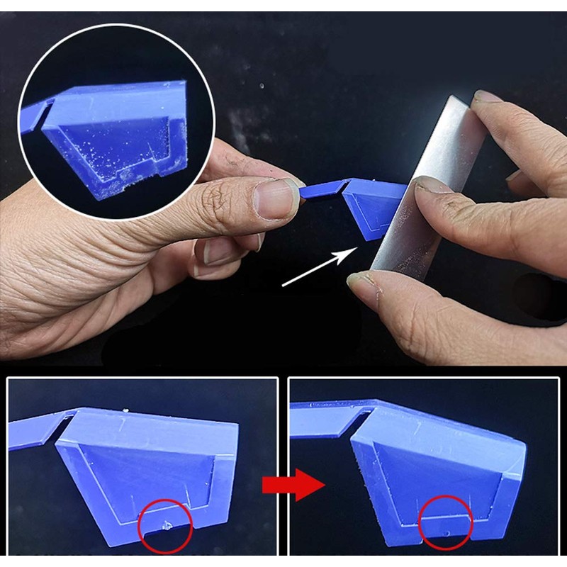 R-STYLE Gunpla Plastic Model Metal Omnidirectional File with Sharp Edges