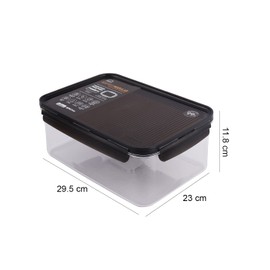 LocknLock BISFREE Frischhaltedose | 3500 ml | 273 X 190 X 107 mm | BPA-frei | Luftdichte Aufbewahrungsbox | Spülmaschinen-, mikrowellen- und gefrierschrankgeeignet | Bruch- und kratzfest