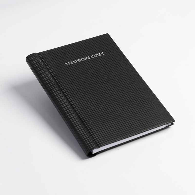 Telephone Address Book A-Z Index Hard Back Cover A5 Address