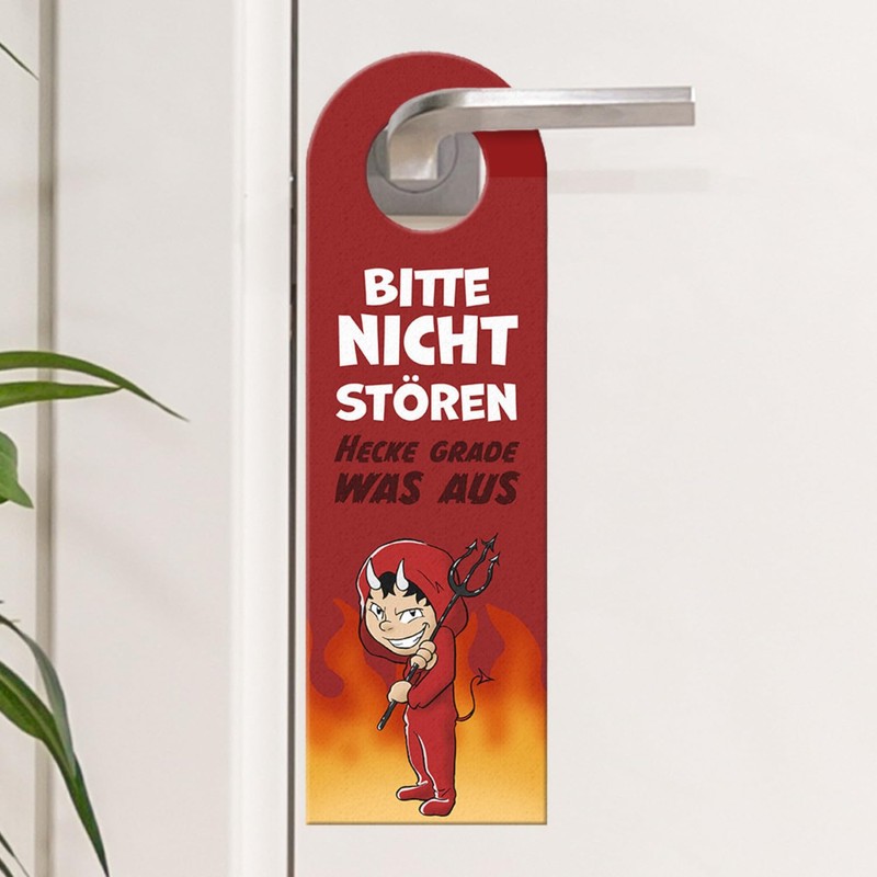 Please do not disturb - come in door hanger with