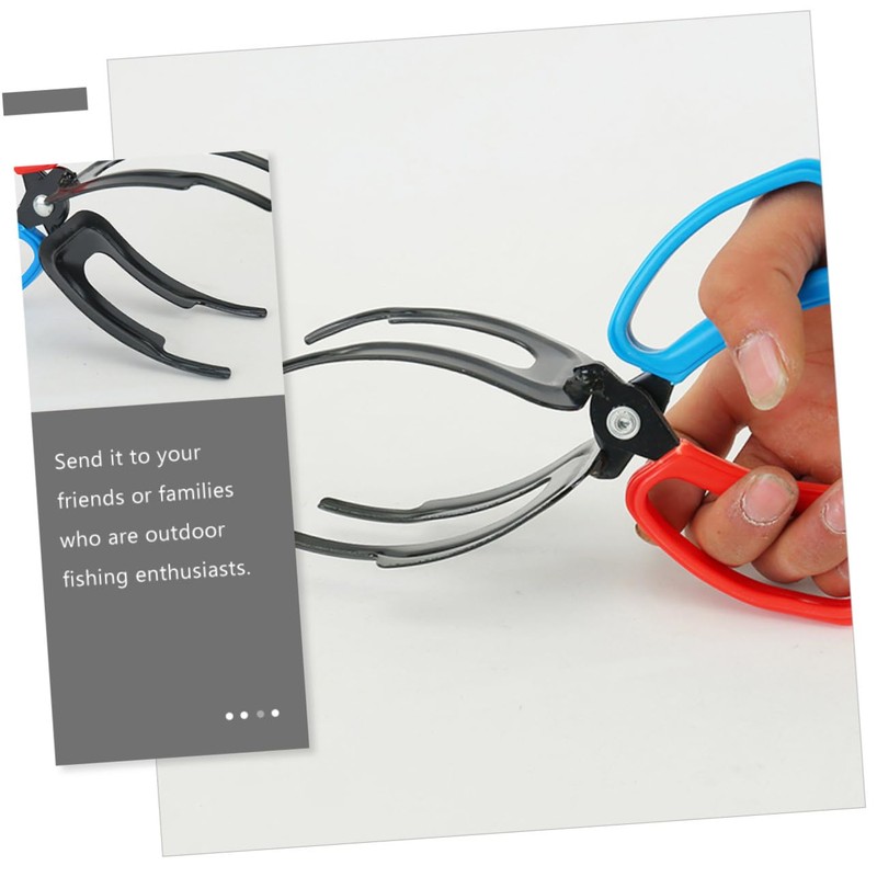 KOMBIUDA Fish Grabber Fishing Pliers Plastic Fishing Pliers Fish Catching