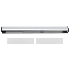 Check Rack, Aluminum Slide Ticket Holder Display Rail Note Bill Clip Desk Receipt Order Tab Grabber Wall Mounted for Foodservice Restaurant Kitchen Cafes Pubs Bars Hotel Office Picture Photo(21cm)