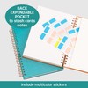 Notebook A5 Lined, Hardcover Journal Notepad with 100 GSM Thick