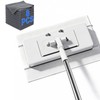 New 2-in-1 Push Clamp Lazy Mop – Hands Free Flat