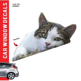 Aahs Engraving Animal Decals Car Stickers Funny Left Window Peel Off (Chihuahua)